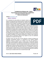 Indicadores y PH Informe 11