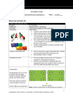 cricket- tutorial plan week 3