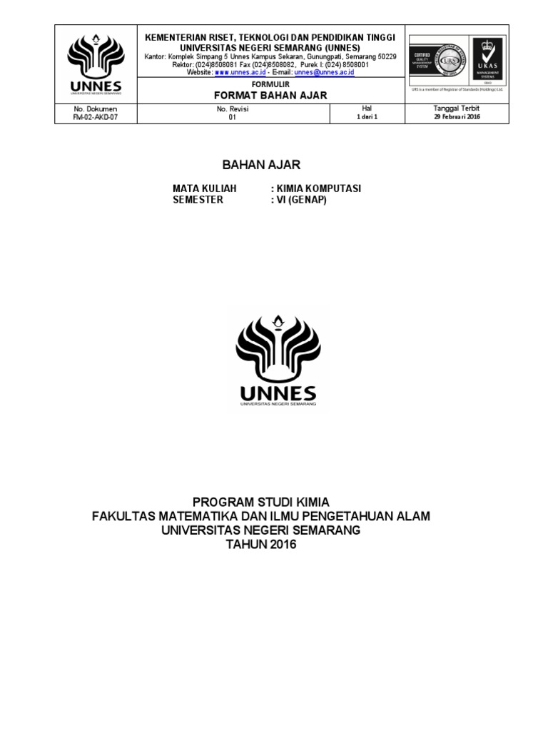 Bahan Ajar Pengantar Bab 3 | PDF | Sains & Matematika