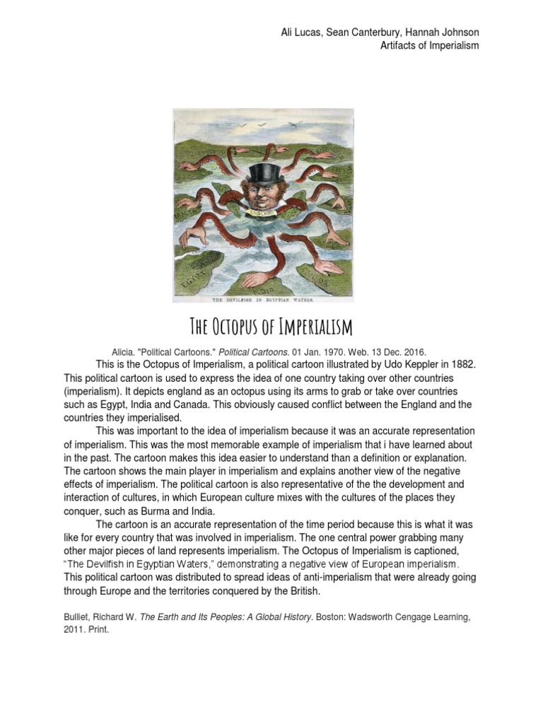 The Octopus of Imperialism Explained | PDF | Imperialism | Unrest