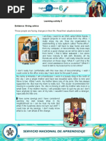 Evidence Giving Advice Enviar