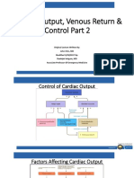 CVP Week 2 - Cardiac Output & Venous Return & Control Part 2 - Holguin
