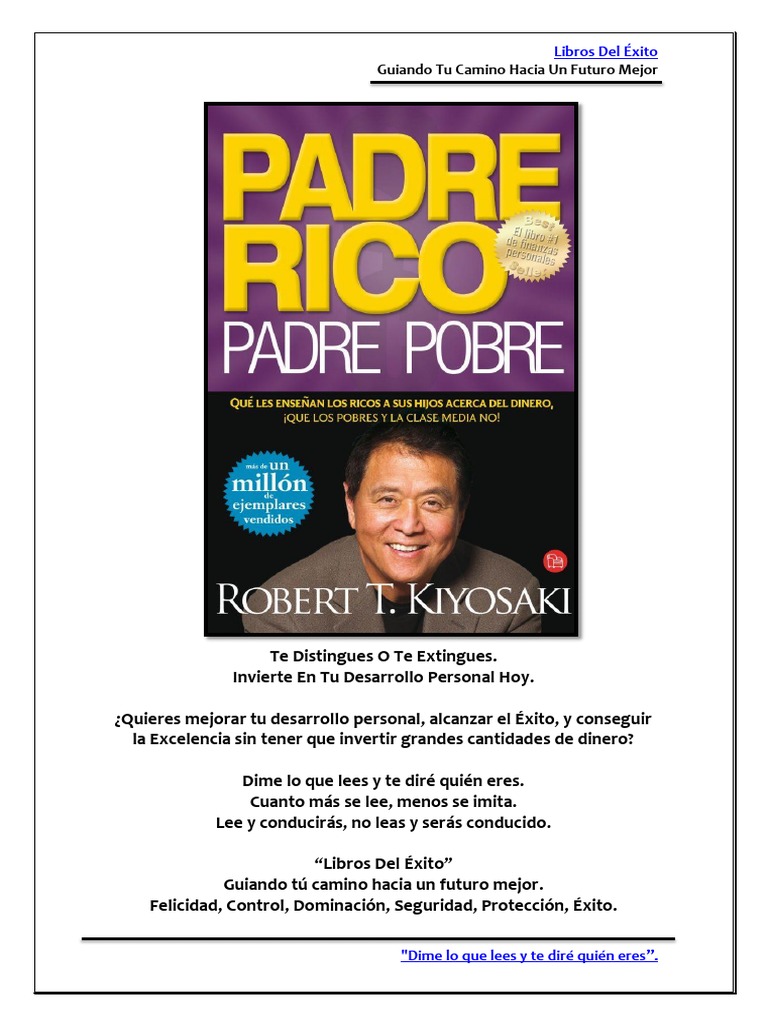 Cool Padre Rico Padre Pobre Pdf Photos