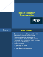 Basic Concepts in Communication