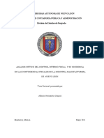 TD - 2011 - Analisis Crítico de Control Interno