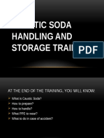 Caustic Soda Storage and Handling Training