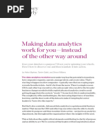 Making Data Analytics 