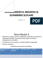 Managementul schimbariiMEP