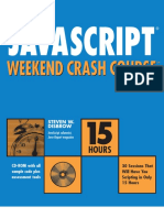 Hungry Minds Javascript Weekend Crash Course (2001)