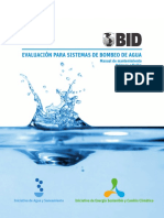 Evaluacion para Sistemas de Bombeo de Agua - Manual de Mantenimiento.pdf