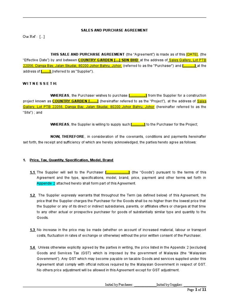 20161219 Template SPA.doc Value Added Tax Withholding Tax