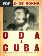Pablo de Rokha Oda a Cuba