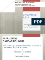 Calidad de Agua