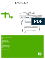 Mode d'Emploi HP Laserjet 3390