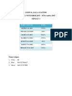 Jadwal Jaga Anastesi 1