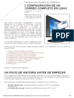 Instalación y Configuración de Un Servidor de Correo Completo en Linux