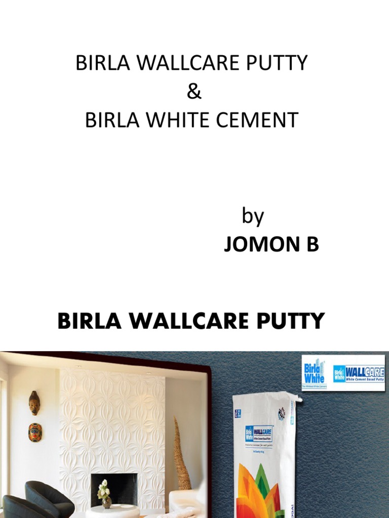 Birla white wall care putty Birla White Wallcare Putty 20180831
