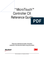 3M MicroTouch Controller CX Reference Guide