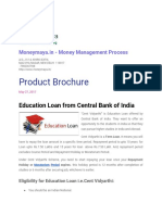 Central Bank Education Loan