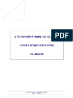 Cours d'Architecture BTS[IG2]
