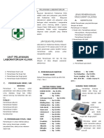 Bahan Leaflet Laboratorium