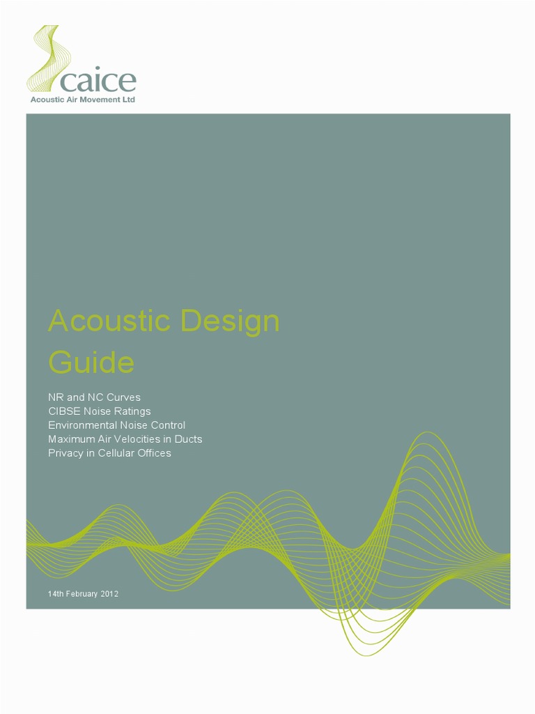 Caice Attenuator in Acoustic Design | PDF | Noise | Decibel