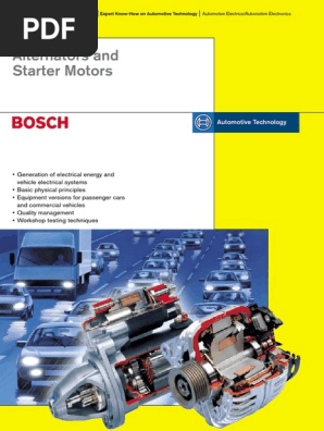 Alternators And Starter Motors 2003 Pdf Alternating Current