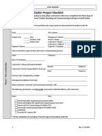 Daikinprojectchecklist PDF