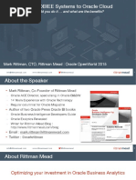 OBIEE Systems to Oracle Cloud