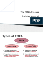 FMEA Process Training Material