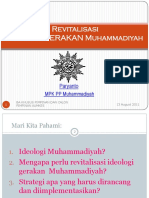 Revitalisasi Ideologi Muhammadiyah Paryanto Rohma