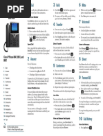 Cisco IP Phone 8841, 8851, and 8861 Quick Start
