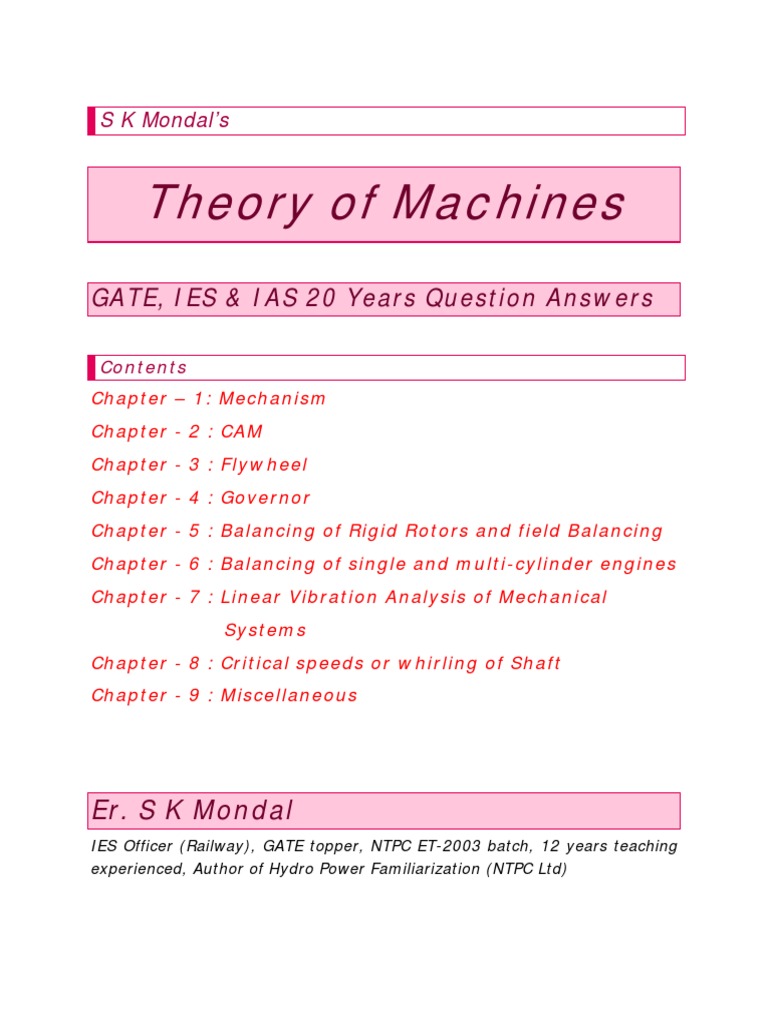 TOM IES GATE IAS 20 Years Question and Answers by S K Mondal PDF | PDF ...