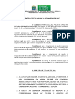 Norma Orientativa 012-2017 - Execução Pena Disciplinar Suspensiva