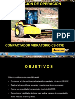 Curso Operacion Rodillo Compactador Vibratorio Cs533e Caterpillar
