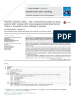 Women S Journey To Safety The Transtheoretical Model in Clinical Practice When Working With Women Experiencing Intimate Partner Violence A Scientific