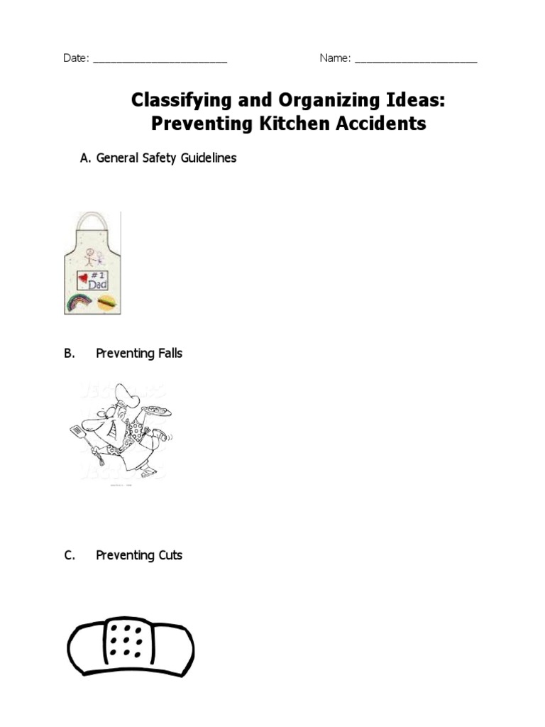 Preventing Kitchen Accidents Pdf