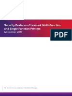 White Paper Security Features of Lexmark MFPs