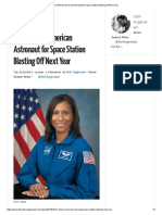 First African-American Astronaut For Space Station Blasting Off Next Year