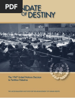 Download Mandate of Destiny The 1947 United Nations Decision to Partition Palestine by opu120 SN3504377 doc pdf