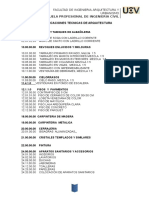 Especificaciones Tecnicas - Arquitectura