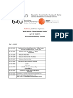 Preliminary Conference Programme