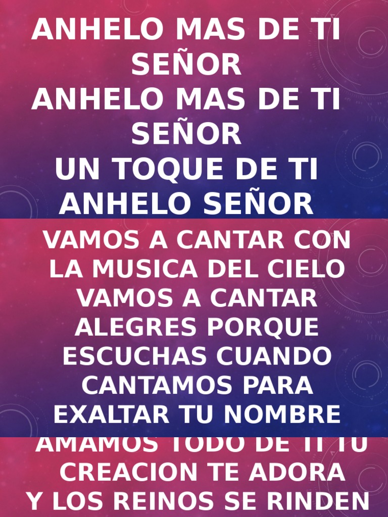 Letras De Canciones Cristianas Evangelicas Congregacionales