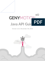 Java API 1.0.2 Guide PDF