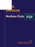 Andrew Culp Dark Deleuze