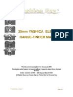 35Mm Yashica Electro Range-Finder Manual: Page 1 of 1