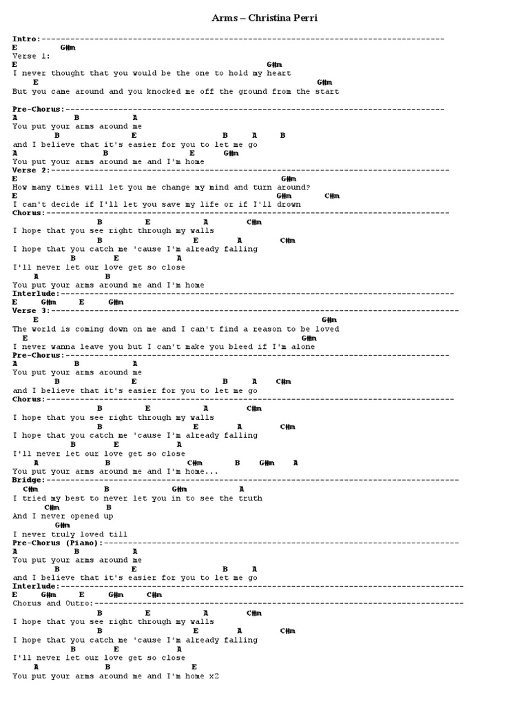 Christina Perri I Believe Lyrics
