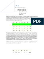 Modelo Simplex Dual Optimizado