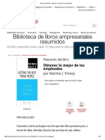 Resumen Del Libro 'Obtener Lo Mejor de Los Empleados'