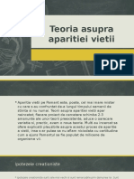 Teoria Asupra Aparitiei Vietii